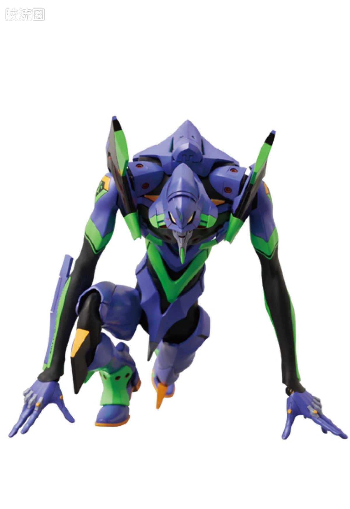 RAH12寸真人皮偶系列玩具 新世纪福音战士 EVA 初号机 破Ver. - 图片