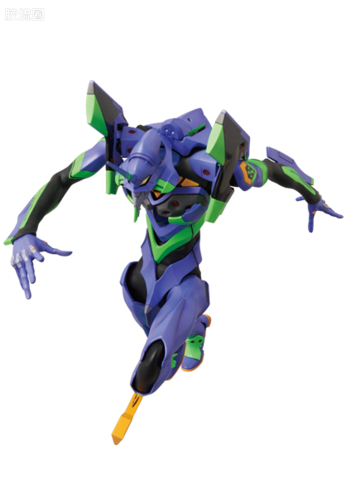 RAH12寸真人皮偶系列玩具 新世纪福音战士 EVA 初号机 破Ver. - 图片