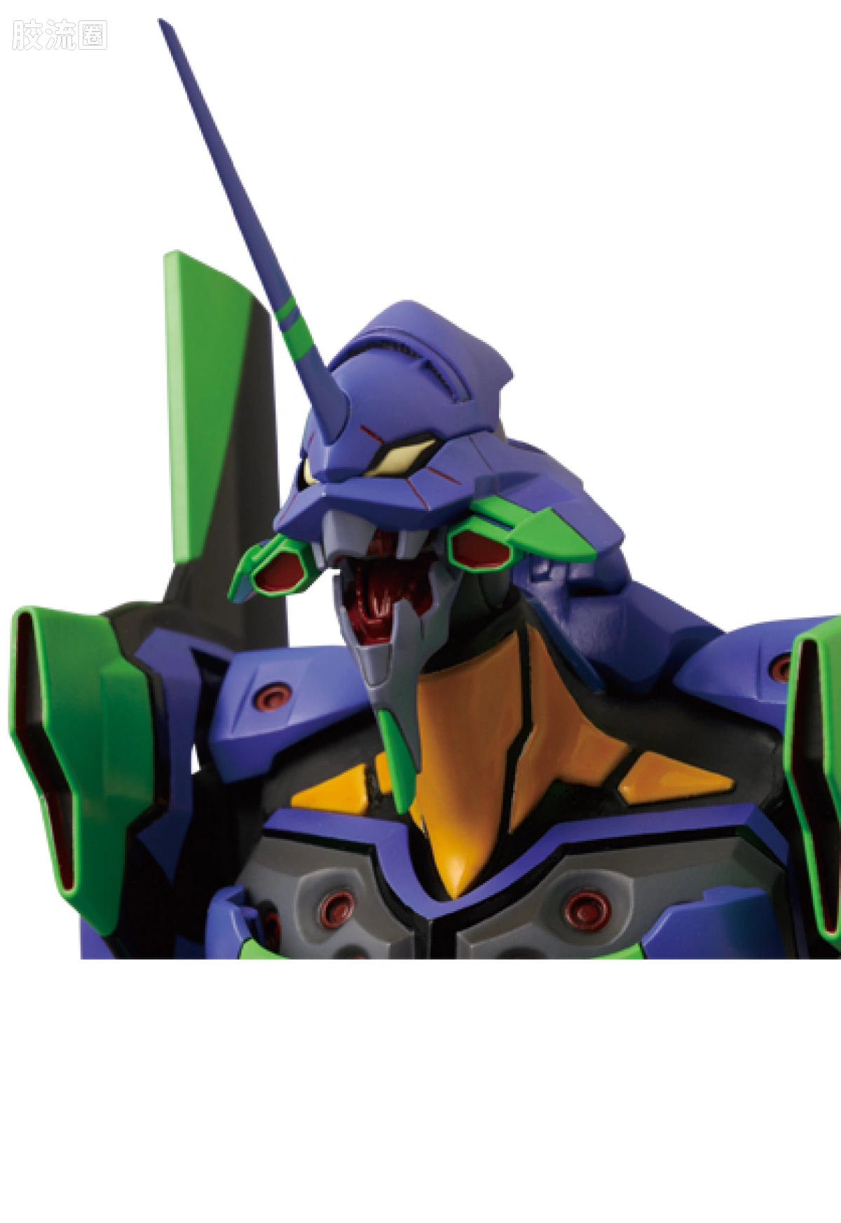 RAH12寸真人皮偶系列玩具 新世纪福音战士 EVA 初号机 破Ver. - 图片