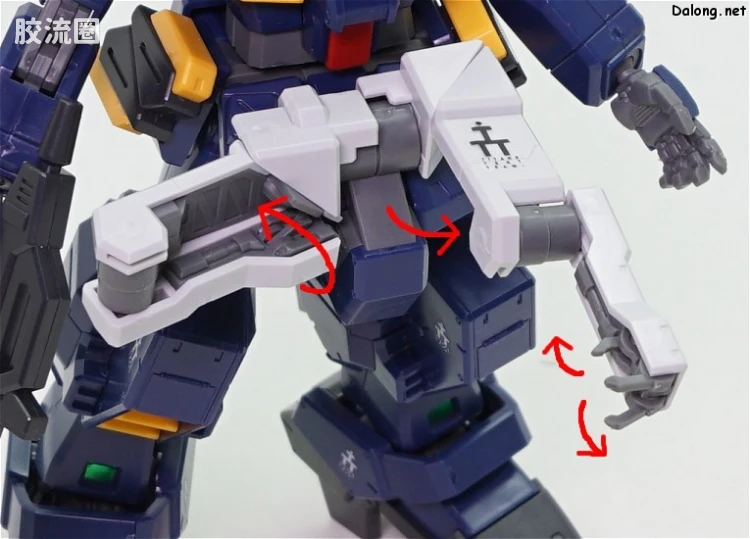 HGUC 网络限定版 高达TR-1 进阶式海兹尔＆TR6扩展组件 - 图片
