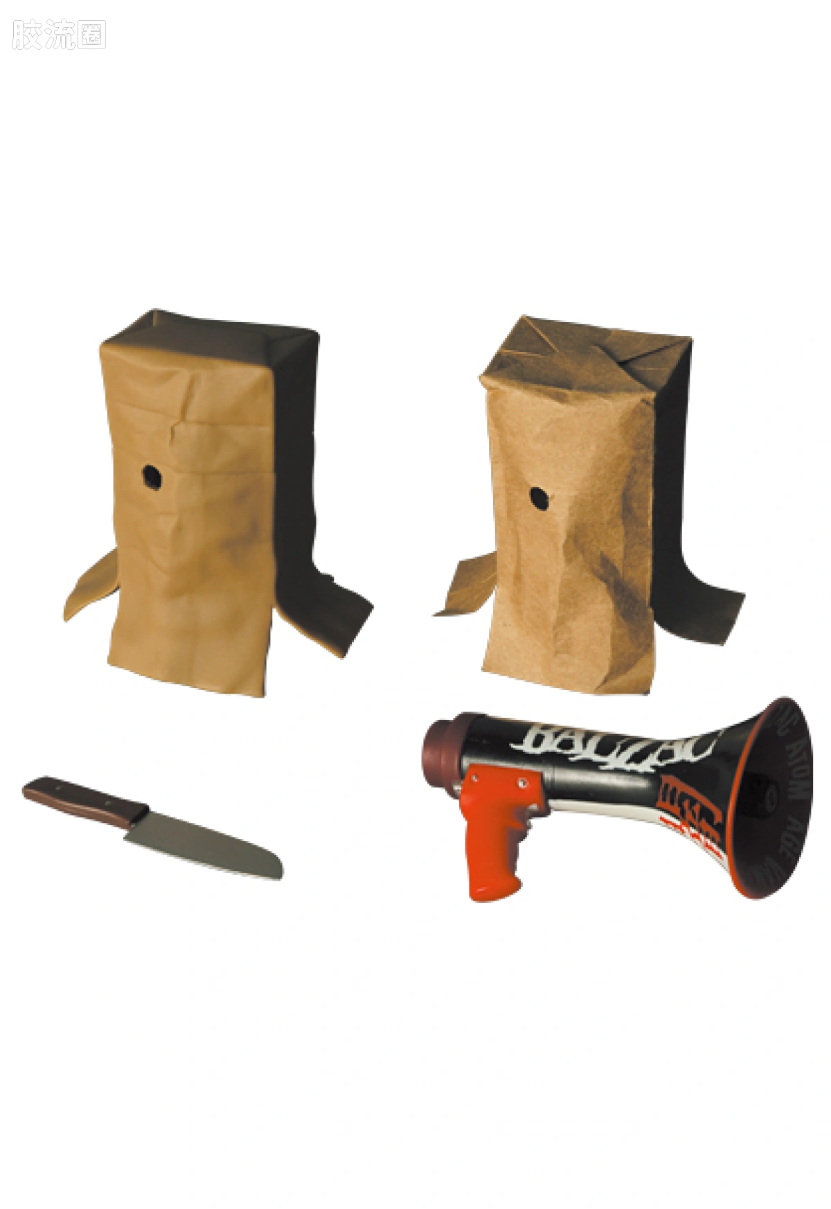 RAH12寸真人皮偶系列玩具 MUSIC PAPER BAG MAN“ZODIAC 308” - 图片