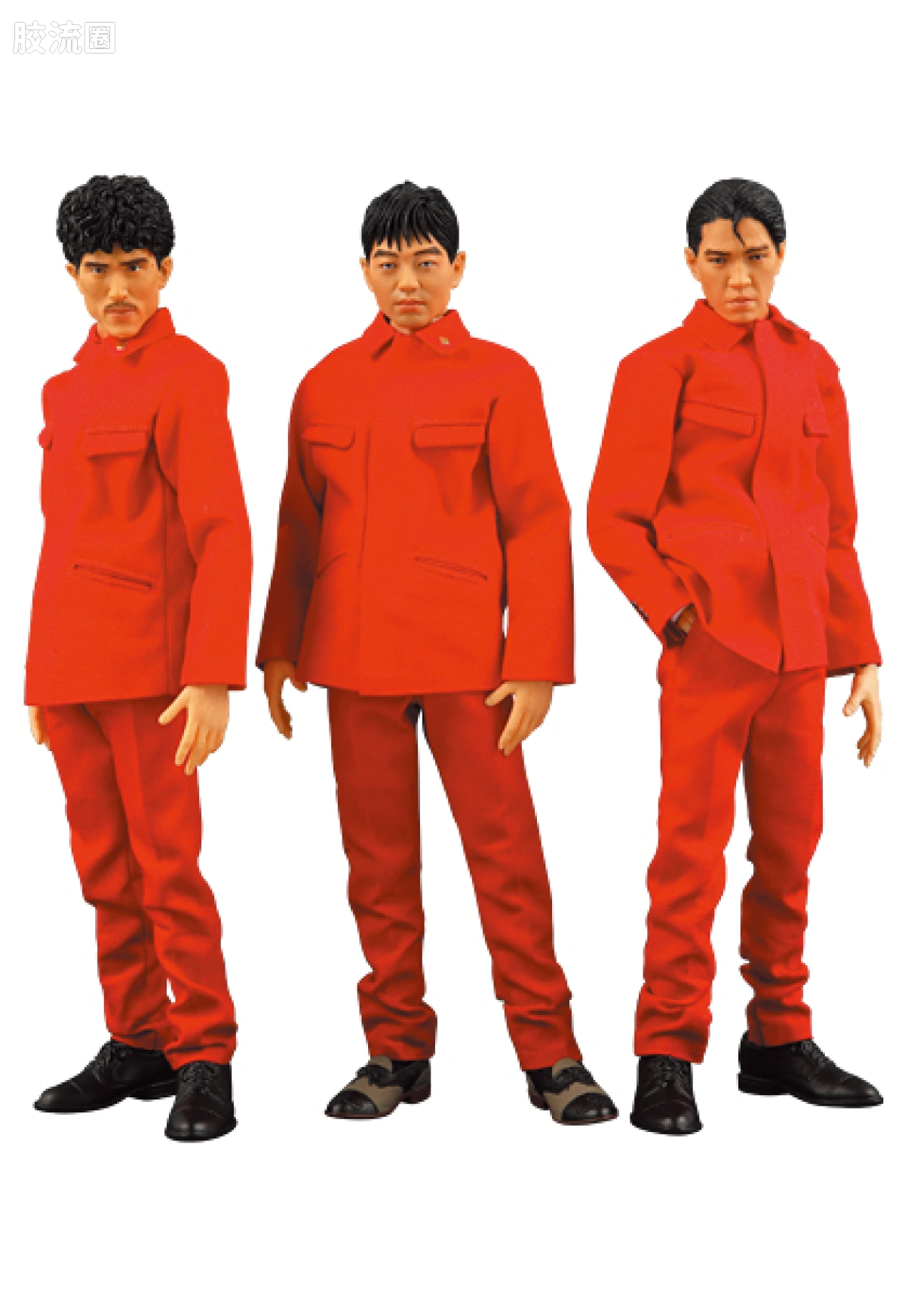 RAH12寸真人皮偶系列玩具 MUSIC Yellow Magic Orchestra 3体セット - 图片