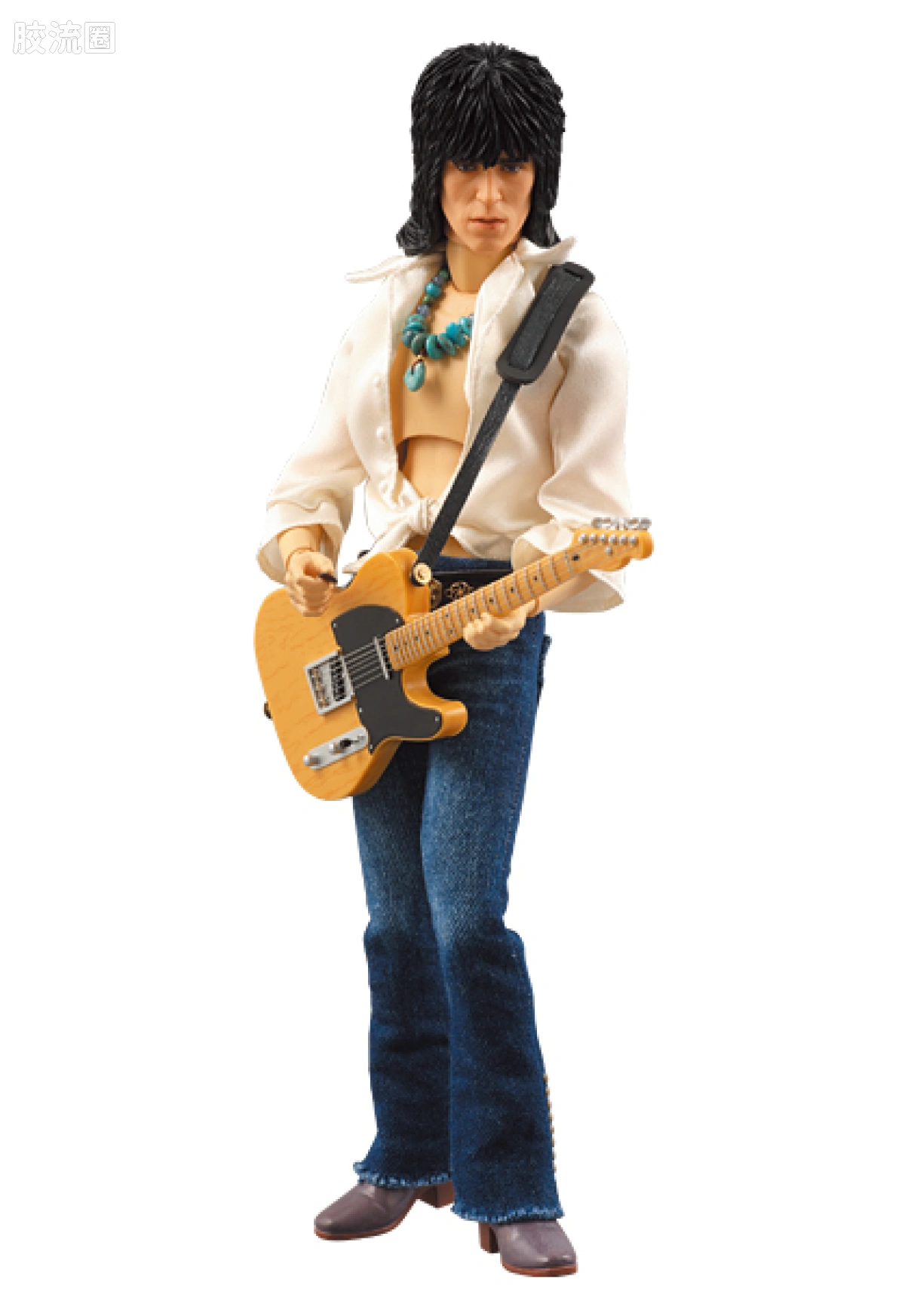 RAH12寸真人皮偶系列玩具 MUSIC Keith Richards - 图片