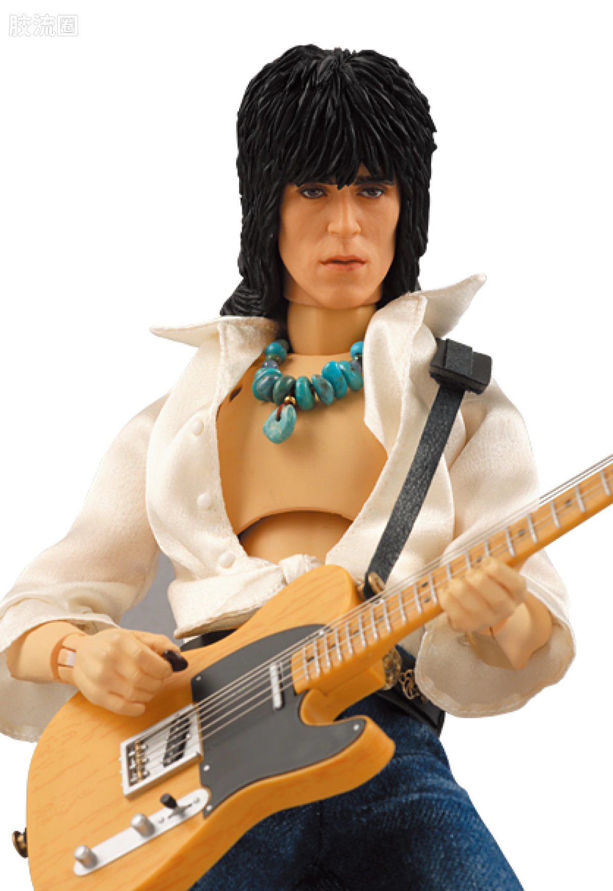 RAH12寸真人皮偶系列玩具 MUSIC Keith Richards - 图片