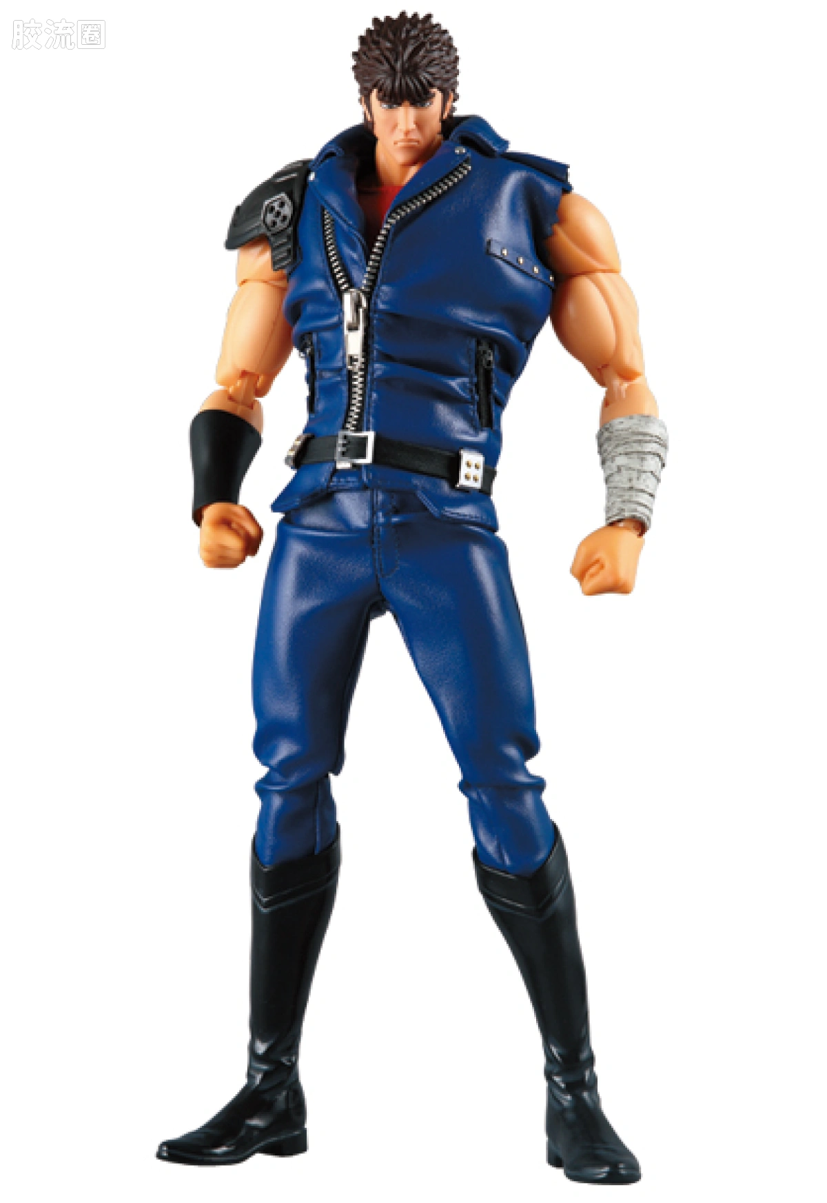 RAH12寸真人皮偶系列玩具 北斗神拳 健次郎 北斗神拳25周年纪念版 - 图片