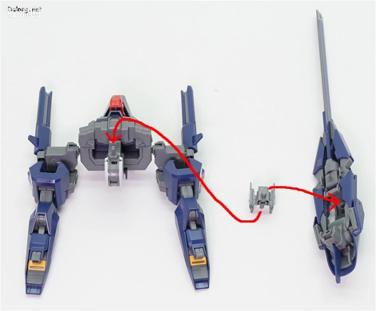 HGUC 网络限定版 TR-6高达 海瑟斯雷Ⅱ - 图片