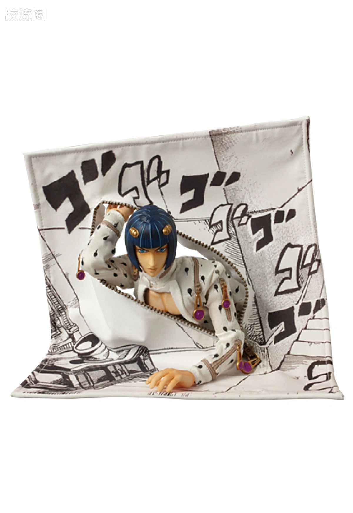 RAH12寸真人皮偶系列玩具 乔乔奇妙冒险 布鲁诺·布加拉提 - 图片