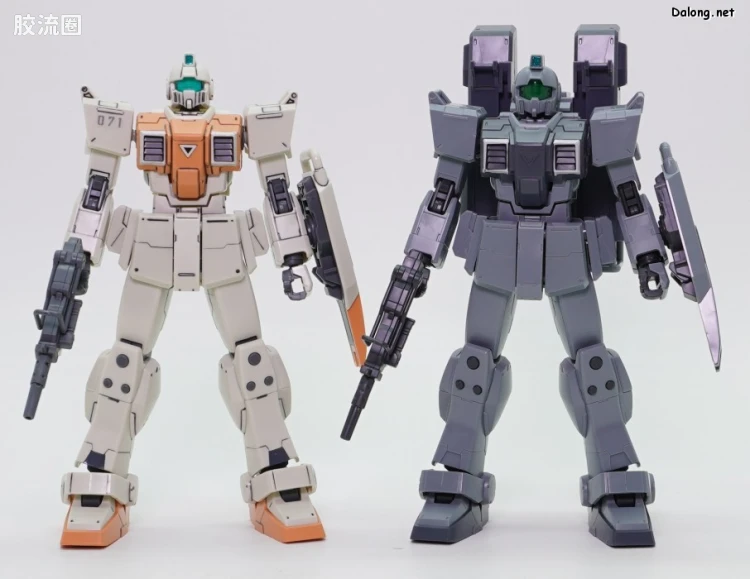 HGUC 网络限定版 陆战型吉姆(幽灵奴隶队)[降落伞背包] - 图片