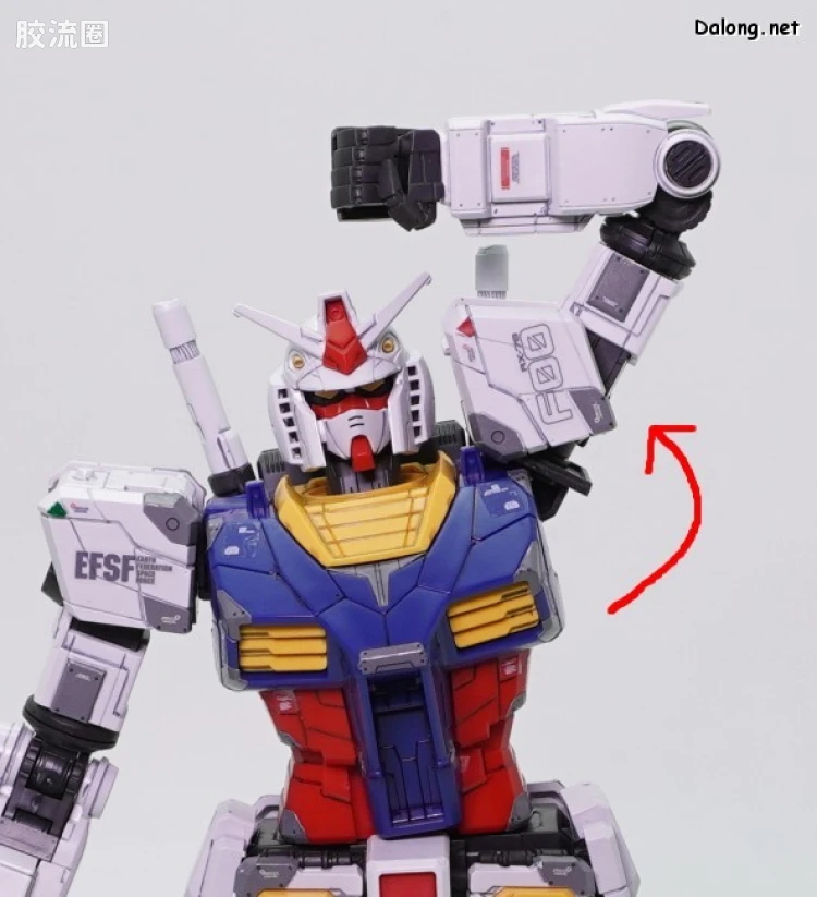 横滨高达工厂系列 1/100 RX-78F00 高达 - 图片