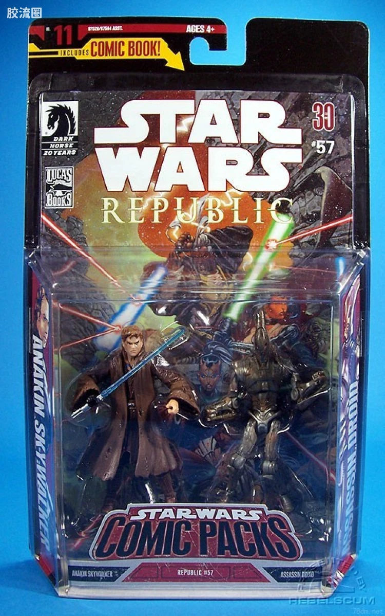 11: Anakin Skywalker & Assassin Droid (Republic)
