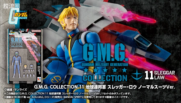 Mega House 手办系列 Gundam Military Generation COLLECTION 11 地球联邦军 史雷格·罗伍 标准服Ver.