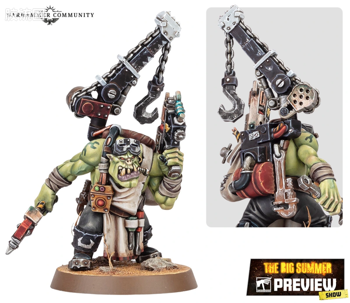 战锤40K Ork 欧克蛮人 11版 技师