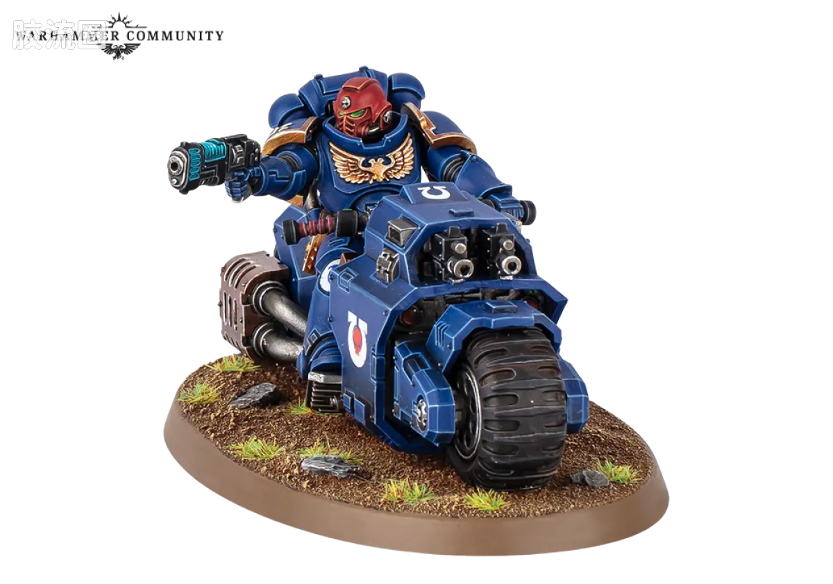 战锤40K Space Marines 星际战士通用单位 11版 摩托警卫