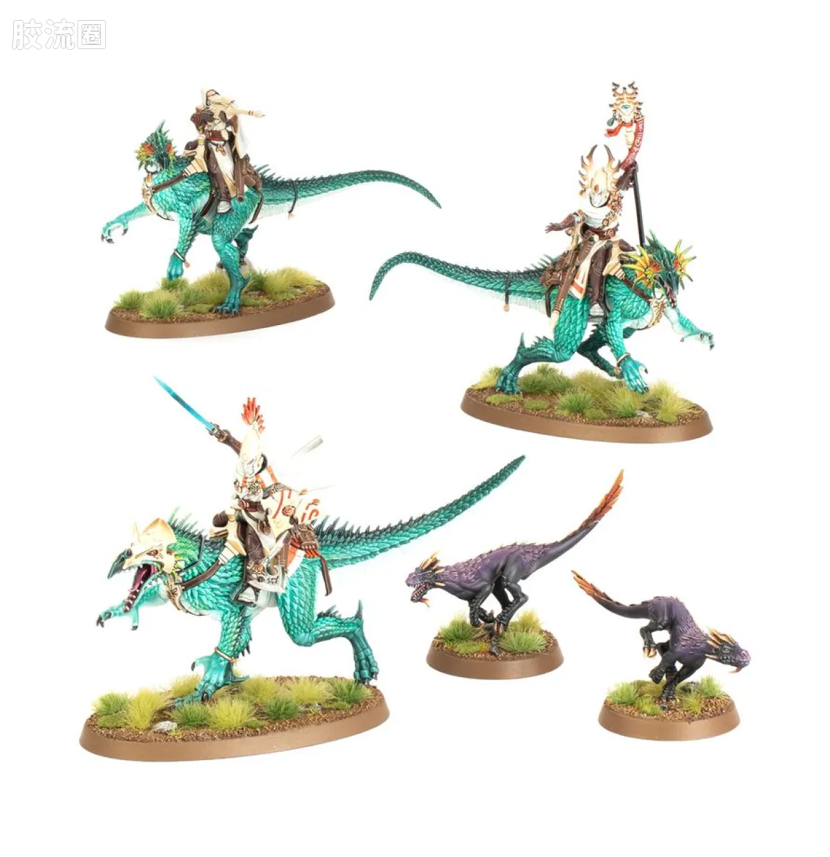 战锤40K Aeldari 艾达灵族 11版 杀戮小队 流亡者 驭龙师