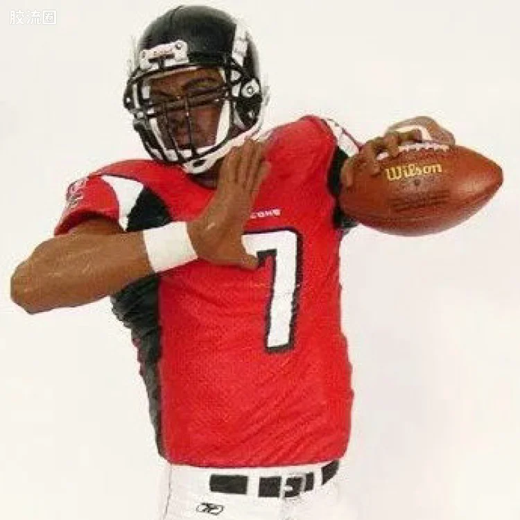 麦克法兰NFL美式足球系列玩具 12寸系列第2代 12-Inch MICHAEL VICK 2