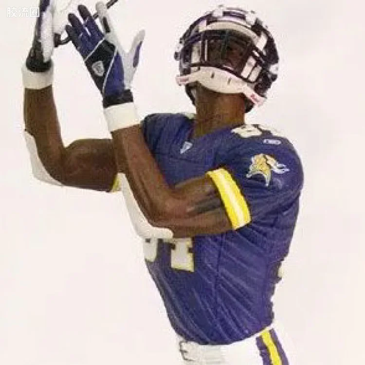 麦克法兰NFL美式足球系列玩具 12寸系列第2代 12-Inch RANDY MOSS