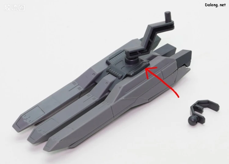 HGUC 网络限定版 双子座高达02用陆战重装备组件 - 图片