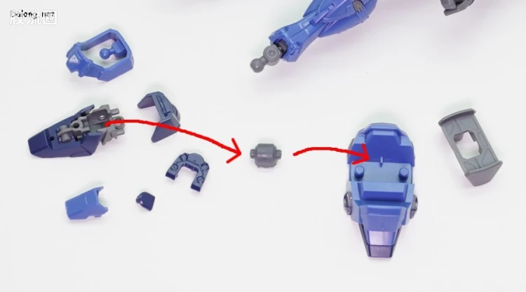 HGUC 网络限定版 双子座高达02用陆战重装备组件 - 图片