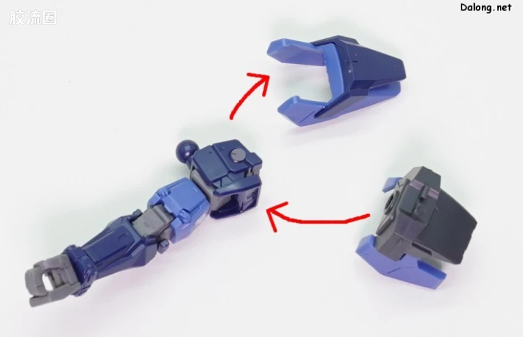 HGUC 网络限定版 双子座高达02用陆战重装备组件 - 图片