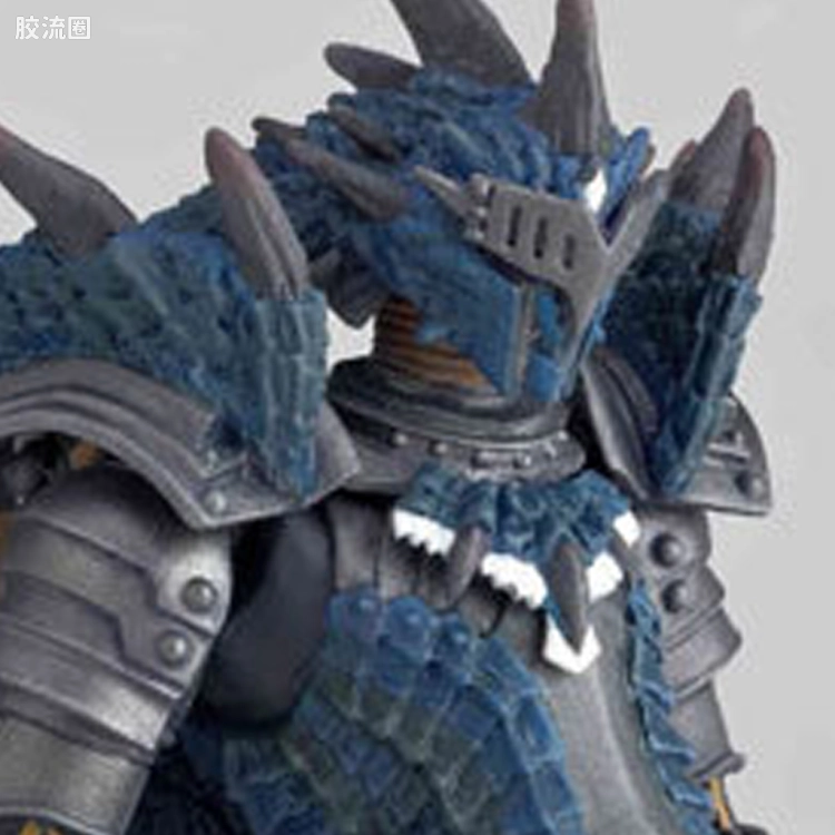 海洋堂转轮科技山口式可动系列 特别版 123EX号 苍火龙 男剑士