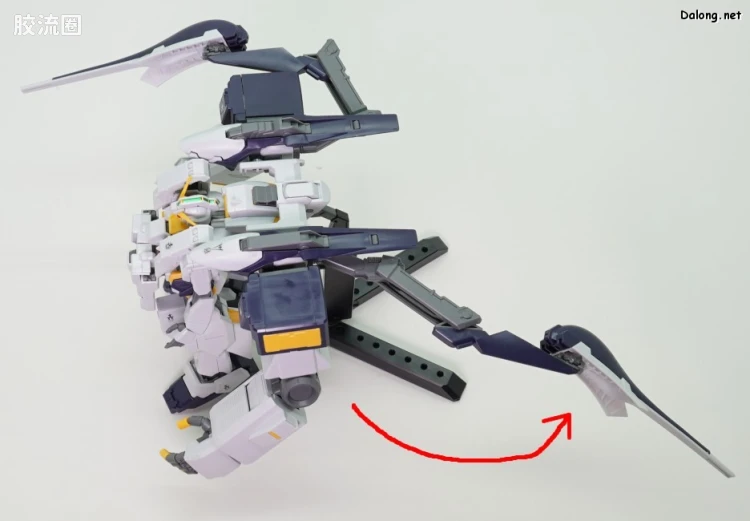 HGUC 网络限定版 高达TR-1[海兹尔·奥斯拉]巨臂单元装备 - 图片