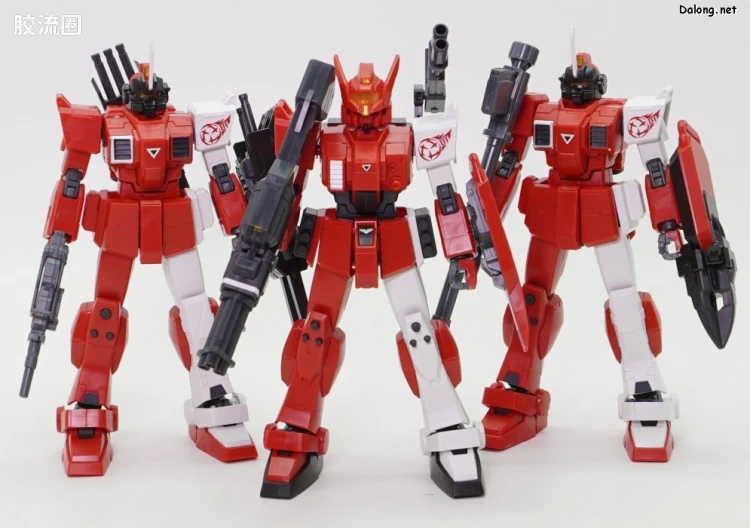 HGUC 网络限定版 红色三巨星小队套装 - 图片
