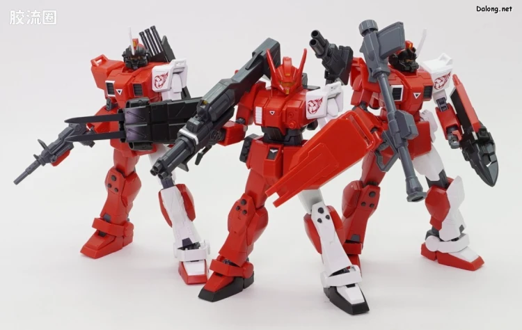 HGUC 网络限定版 红色三巨星小队套装 - 图片