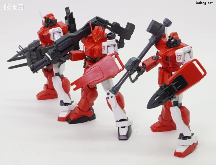 HGUC 网络限定版 红色三巨星小队套装 - 图片