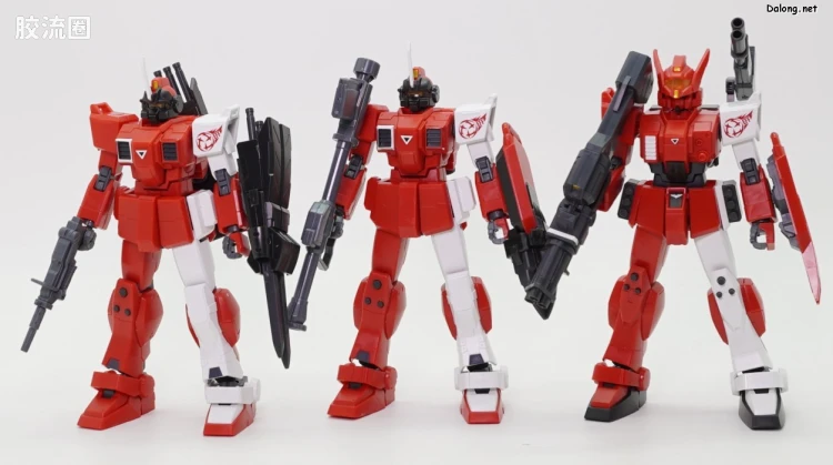 HGUC 网络限定版 红色三巨星小队套装 - 图片