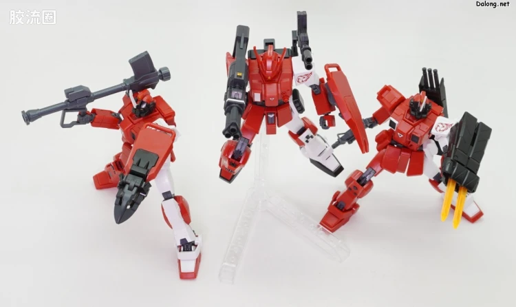 HGUC 网络限定版 红色三巨星小队套装 - 图片