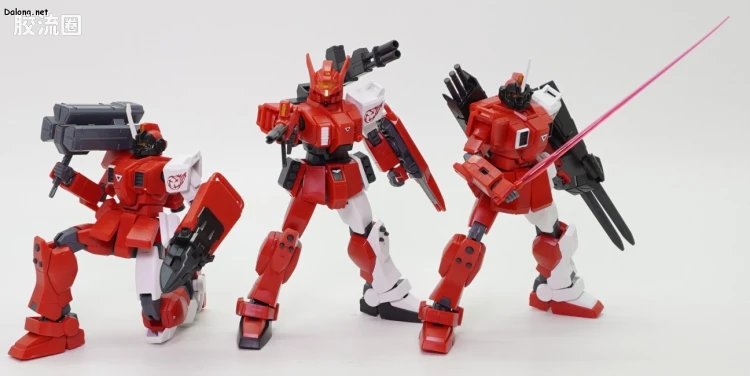 HGUC 网络限定版 红色三巨星小队套装 - 图片