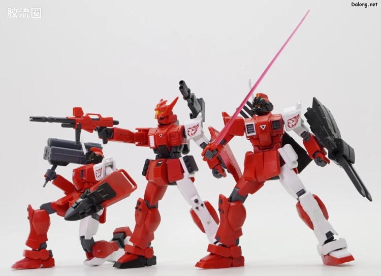 HGUC 网络限定版 红色三巨星小队套装 - 图片