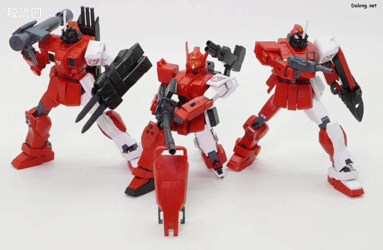 HGUC 网络限定版 红色三巨星小队套装 - 图片