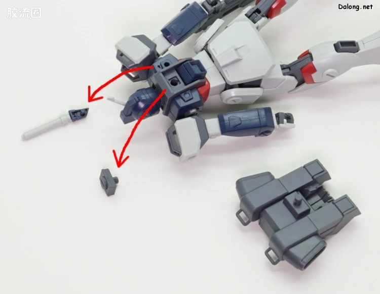 HGUC 网络限定版 GAT-01 强袭短剑 - 图片