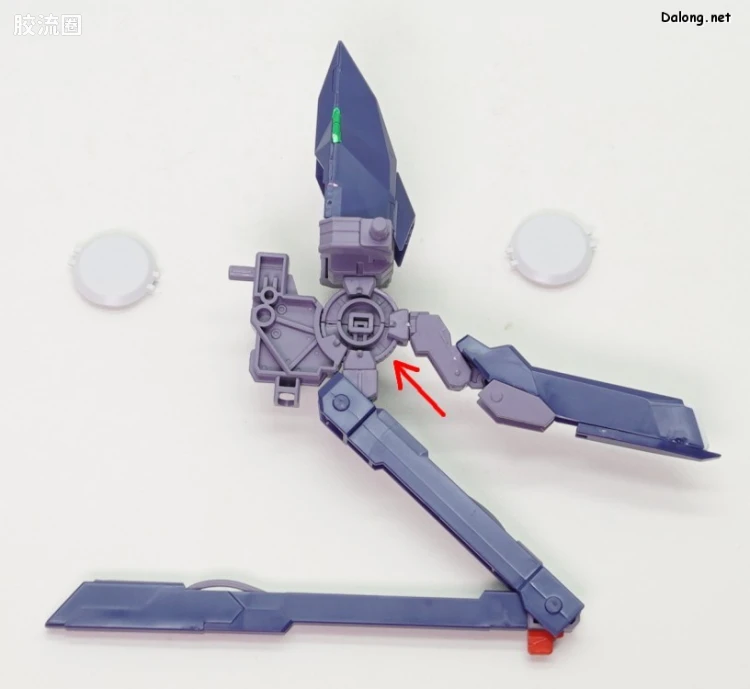 HGUC 网络限定版 ARZ-124HBⅡM 水中型汉布拉比II 提坦斯式样(A.O.Z RE-BOOT版) - 图片