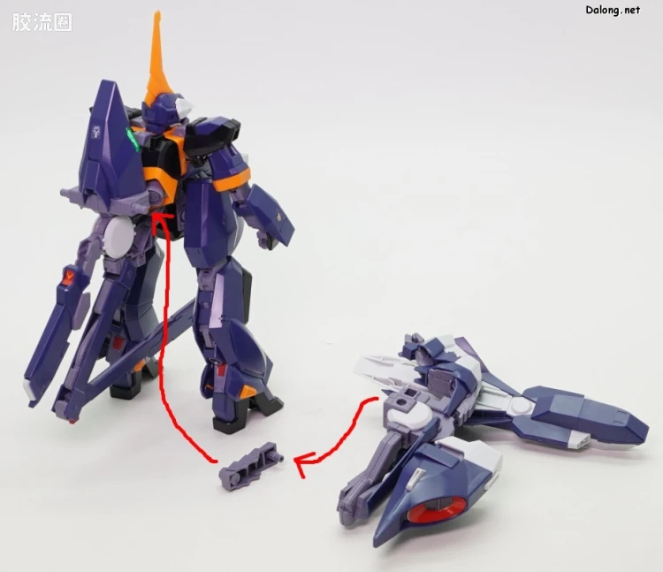 HGUC 网络限定版 ARZ-124HBⅡM 水中型汉布拉比II 提坦斯式样(A.O.Z RE-BOOT版) - 图片