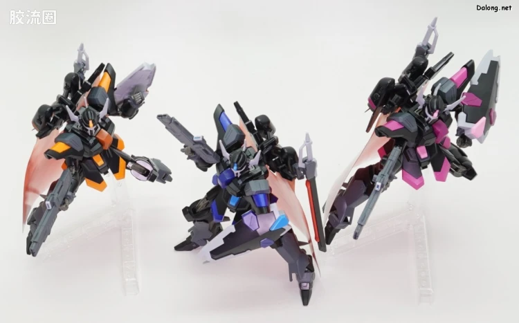 HGUC 网络限定版 黑骑士小队 暴恶/楼陀罗(丽德拉德机&丹尼尔机&刘机) 套装 - 图片