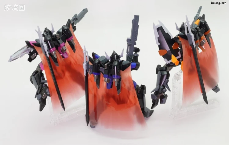 HGUC 网络限定版 黑骑士小队 暴恶/楼陀罗(丽德拉德机&丹尼尔机&刘机) 套装 - 图片