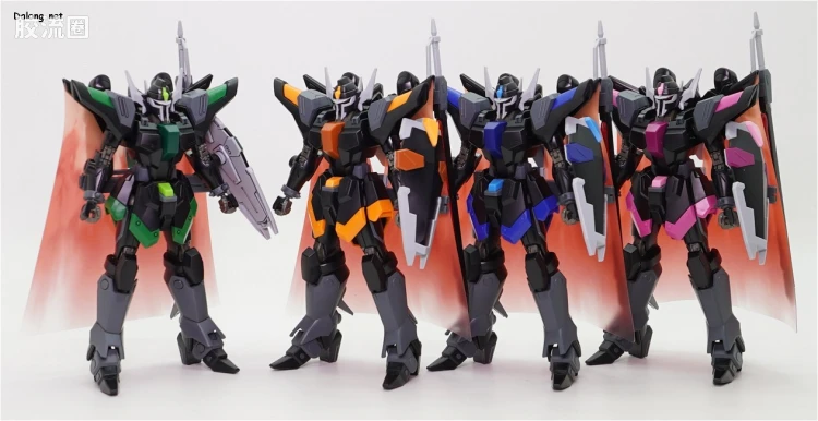 HGUC 网络限定版 黑骑士小队 暴恶/楼陀罗(丽德拉德机&丹尼尔机&刘机) 套装 - 图片