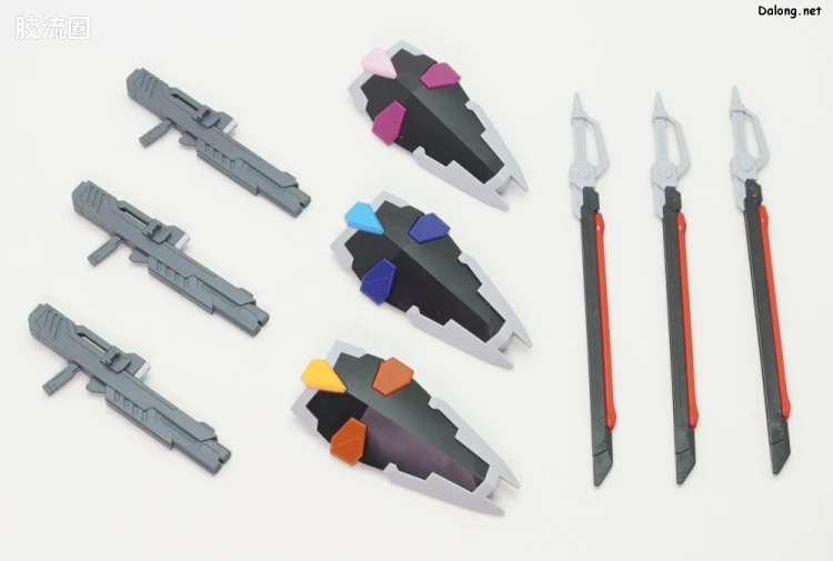 HGUC 网络限定版 黑骑士小队 暴恶/楼陀罗(丽德拉德机&丹尼尔机&刘机) 套装 - 图片