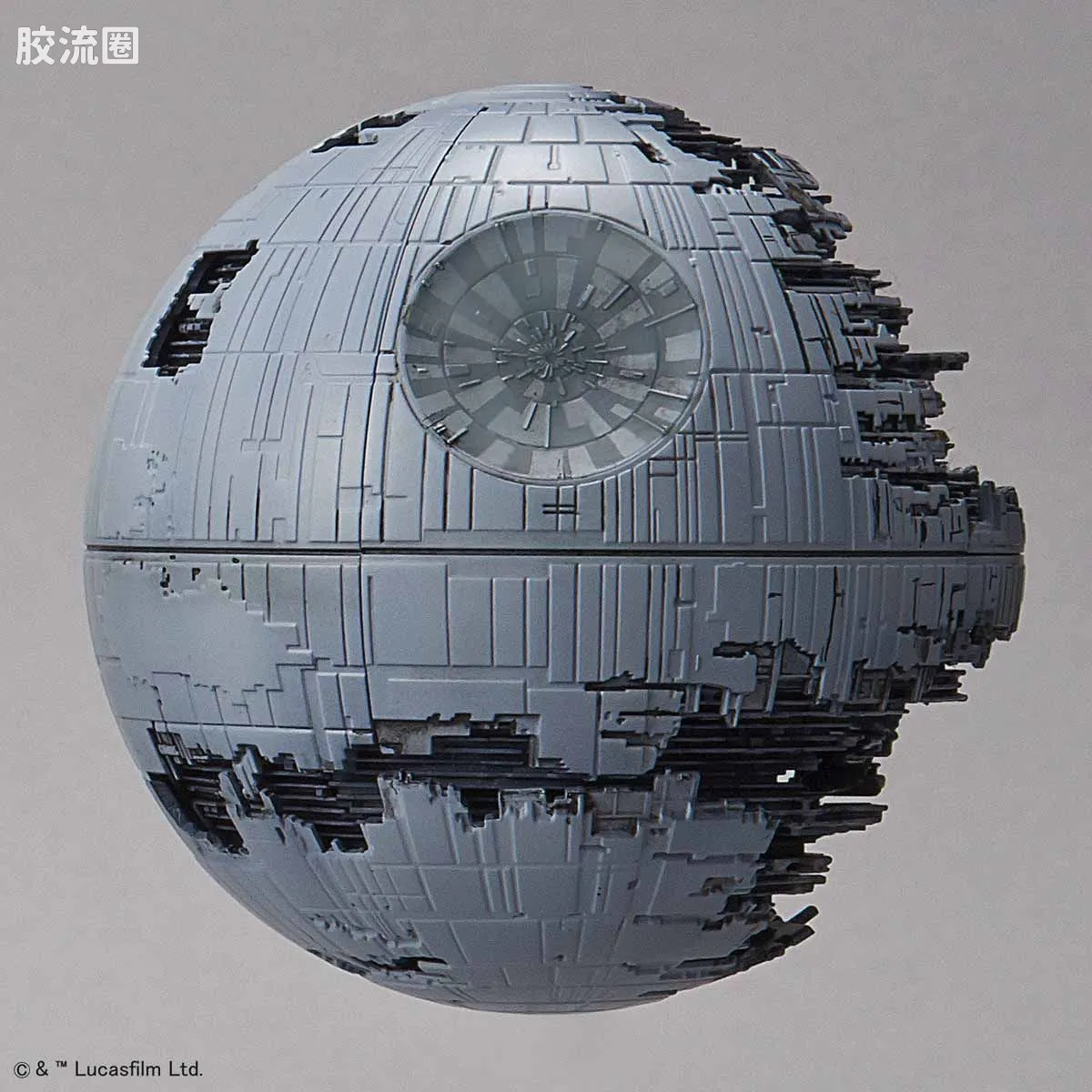 万代 星球大战系列拼装模型 Vehicle Model系列 1/2,700,000 死星II & 1/14,500 歼星舰 - 图片