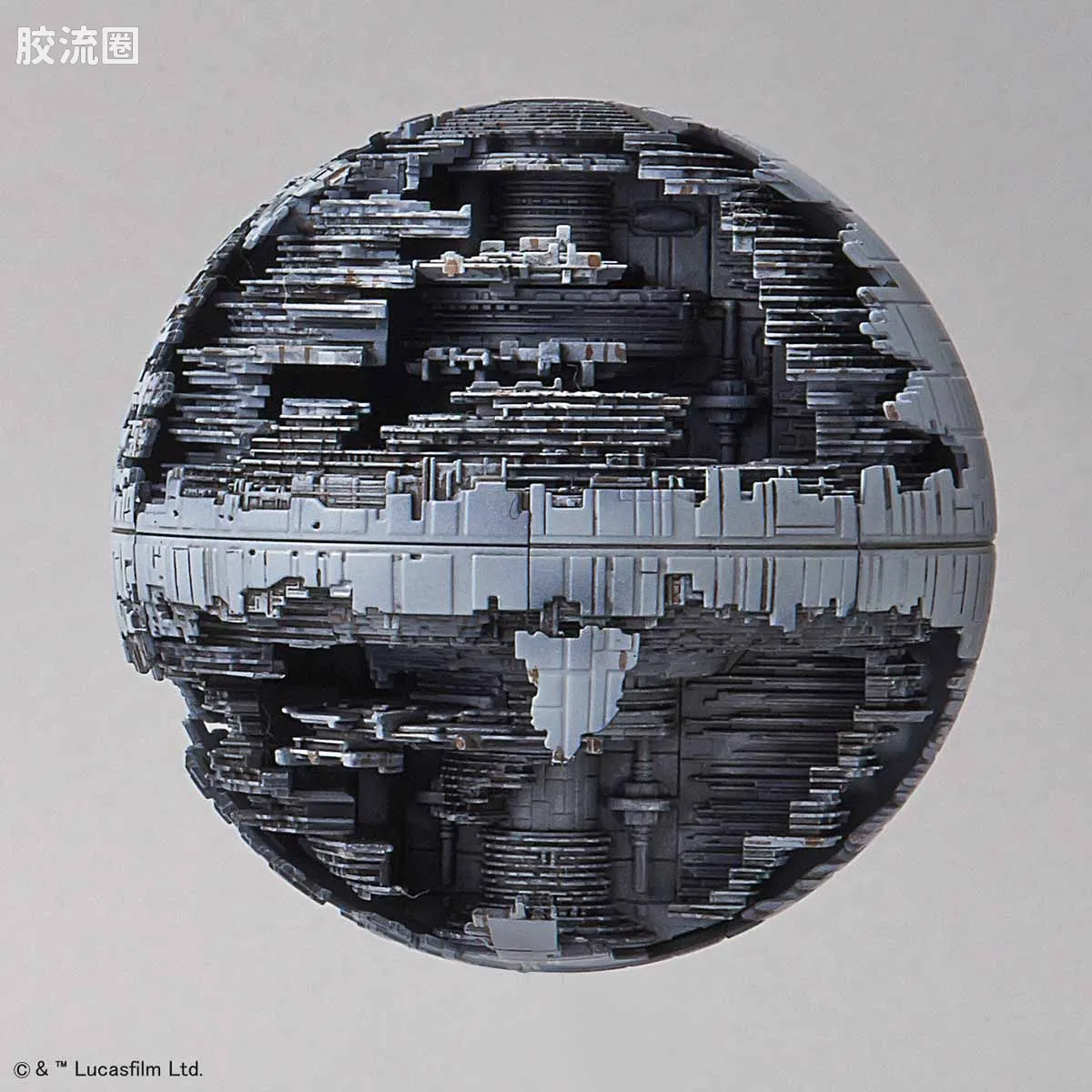 万代 星球大战系列拼装模型 Vehicle Model系列 1/2,700,000 死星II & 1/14,500 歼星舰 - 图片