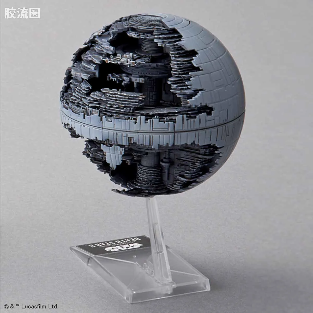 万代 星球大战系列拼装模型 Vehicle Model系列 1/2,700,000 死星II & 1/14,500 歼星舰 - 图片