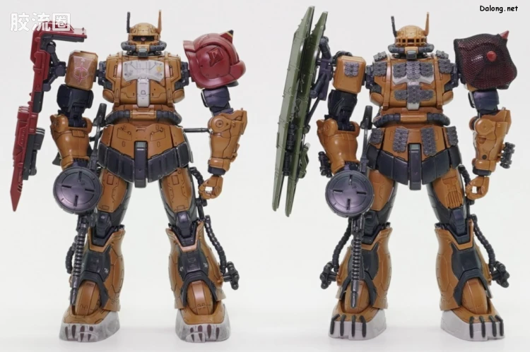 HGUC 网络限定版 扎古Ⅱ F型 查布斯机&凯尔机+无识别型扎古Ⅱ 索拉里机 再现配件套装 (复仇的安魂曲) - 图片