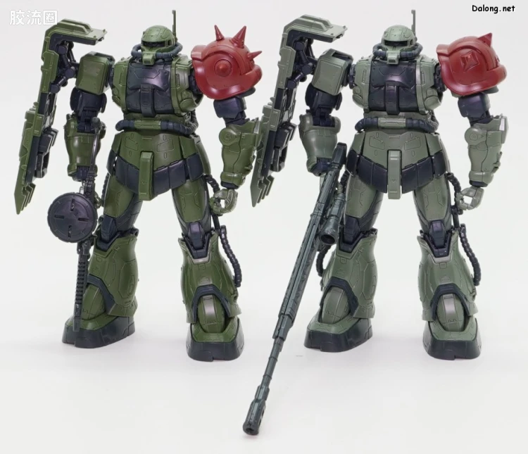 HGUC 网络限定版 扎古Ⅱ F型 卢桑机&无识别型扎古Ⅱ 卢桑机 (复仇的安魂曲) - 图片