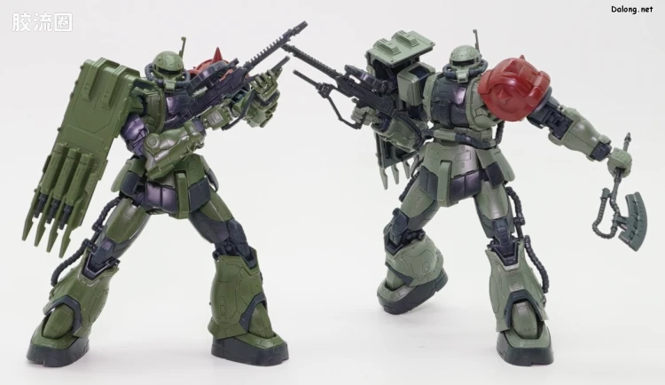 HGUC 网络限定版 扎古Ⅱ F型 卢桑机&无识别型扎古Ⅱ 卢桑机 (复仇的安魂曲) - 图片