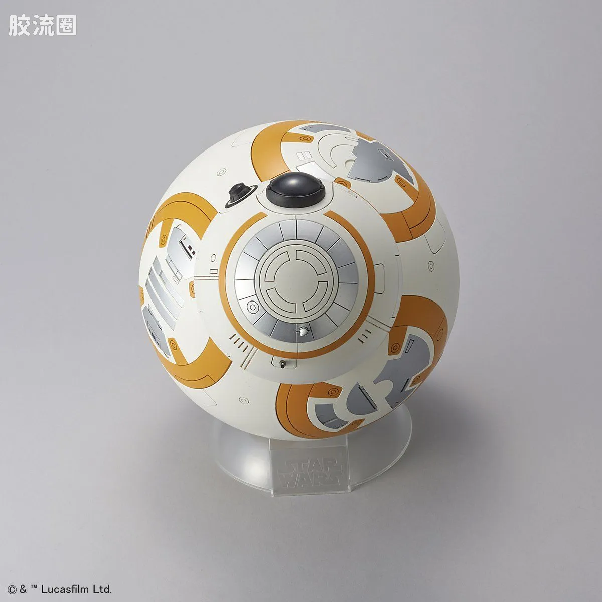 万代 星球大战系列拼装模型 机器人系列 1/2 BB-8 - 图片