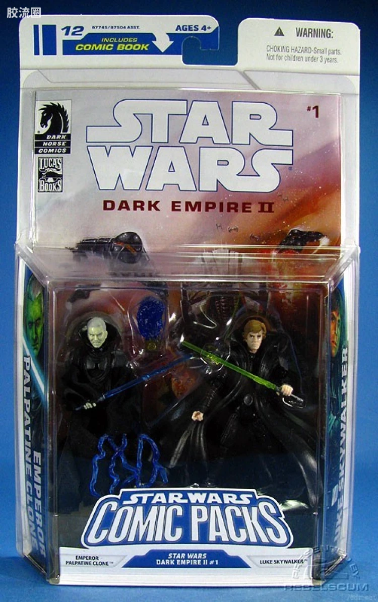 12) Clone Emperor & Luke Skywalker (Dark Empire II)
