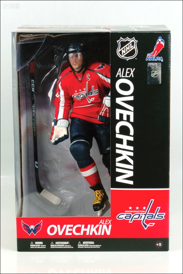 麦克法兰NHL冰球系列玩具 特别版 12 INCH - ALEX OVECHKIN