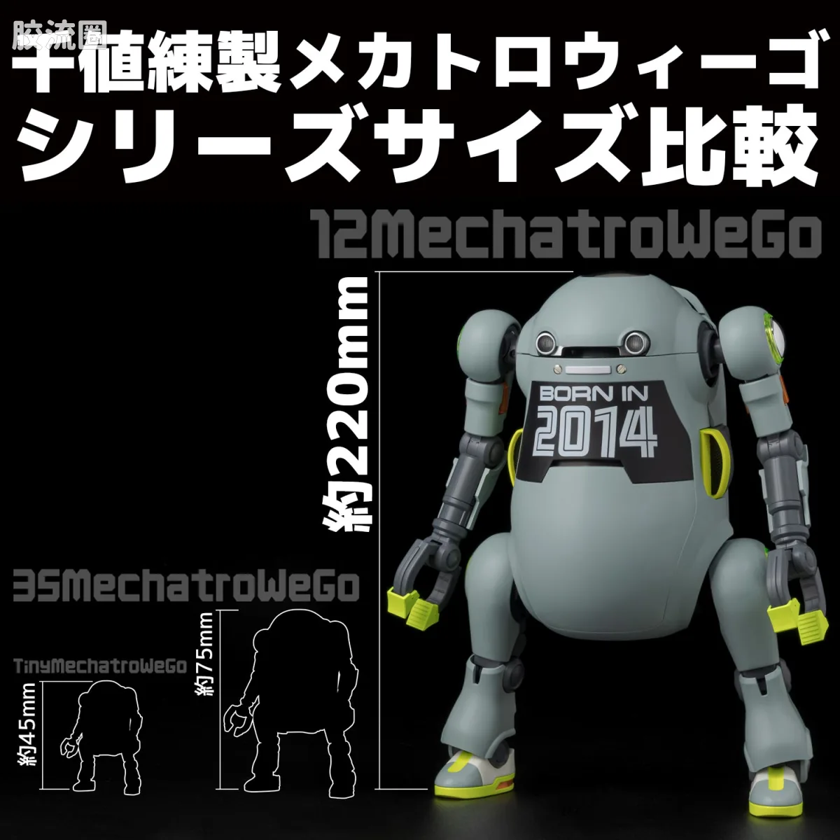 千值练机甲综合系列 WeGo 12機動機器人WeGo DECADE - 图片